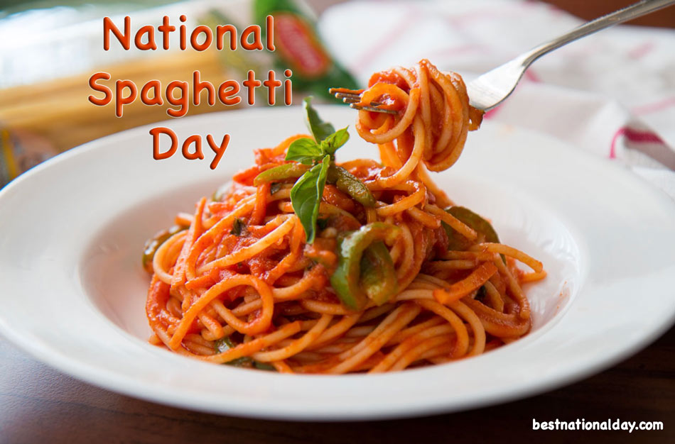 National Spaghetti Day 2024