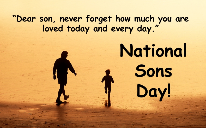 Happy National Sons Day 2025 in the USA - Sunday, September 28