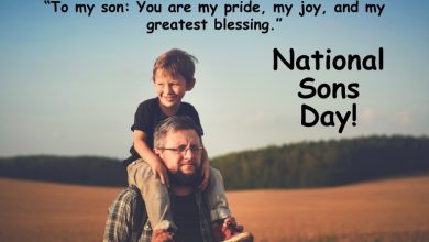 Happy National Sons Day to My Boys: Wishes, Quotes & Images 2025