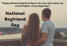 National Boyfriend Day Wishes to My Boyfriend